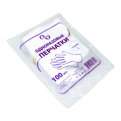 Перчатки-L-ПНД-прозрачные-прочные