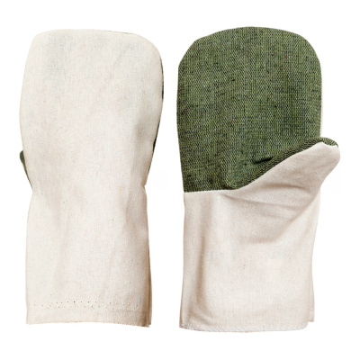 Рукавицы-х-б-утепленные-брезентовый-наладонник-(пара)