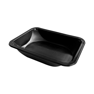 Лоток под запайку 187х137х50 ФРЕШ чёрный ЮУП