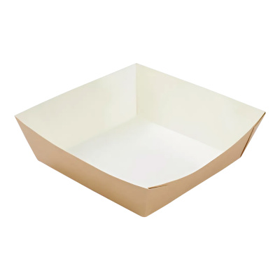 Лоток-для-бургера-139х139х42-крафт-белый-TRAY-550