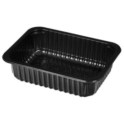 Лоток под запайку 187х137х36 черный ЮМТ