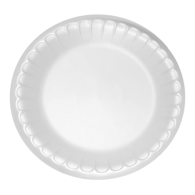 Тарелка-d-225-бессекционная-белая-ВПС-Протэк