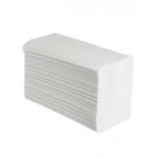 Полотенца бумажные V-сл. (250л) 1.сл белые PRO 33 гр